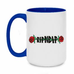 Чашка двухцветная 420ml RipnDip rose - PrintSalon
