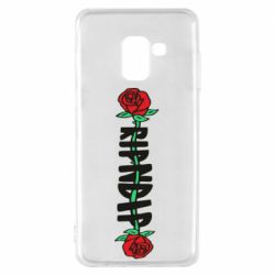 Чехол для Samsung A8 2018 RipnDip rose - PrintSalon