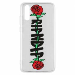 Чехол для Huawei P20 RipnDip rose - PrintSalon