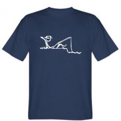 Чоловіча футболка Stedman Рисунок Рыбалка - PrintSalon