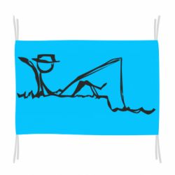 Прапор Рисунок Рыбалка - PrintSalon