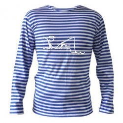 Тільник з довгим рукавом Рисунок Рыбалка - PrintSalon