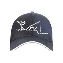 Кепка Рисунок Рыбалка - PrintSalon