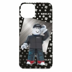 Чохол для iPhone 14 Roblox And Metal Logo - PrintSalon