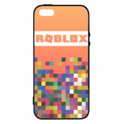 Чехол для iPhone5/5S/SE Roblox and squares - PrintSalon