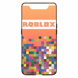 Чехол для Samsung A80 Roblox and squares - PrintSalon