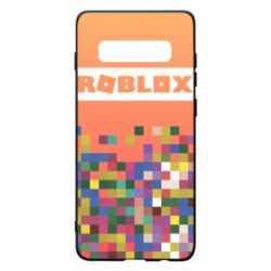 Чехол для Samsung S10+ Roblox and squares - PrintSalon