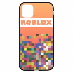 Чехол для iPhone 11 Roblox and squares - PrintSalon