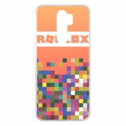 Чехол для Xiaomi Redmi Note 8 Pro Roblox and squares - PrintSalon
