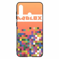 Чехол для Samsung M40 Roblox and squares - PrintSalon