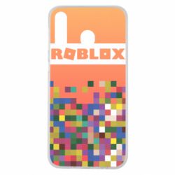 Чехол для Samsung M30 Roblox and squares - PrintSalon