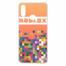 Чехол для Samsung A10s Roblox and squares - PrintSalon