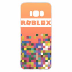 Чехол для Samsung S8 Roblox and squares - PrintSalon