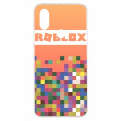 Чехол для Xiaomi Mi A2 Roblox and squares - PrintSalon