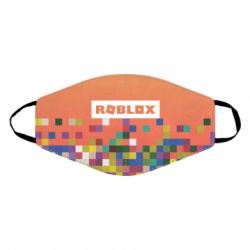 Маска многоразовая Roblox and squares - PrintSalon