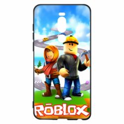 Чехол для Meizu Note 8 Roblox backraund game mapa - PrintSalon