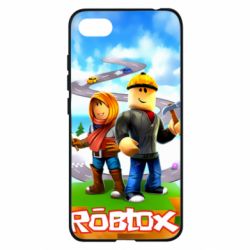 Чехол для Xiaomi Redmi 6A Roblox backraund game mapa - PrintSalon