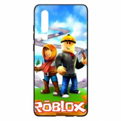 Чехол для Huawei P30 Roblox backraund game mapa - PrintSalon