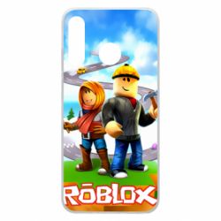 Чехол для Huawei P30 Lite Roblox backraund game mapa - PrintSalon