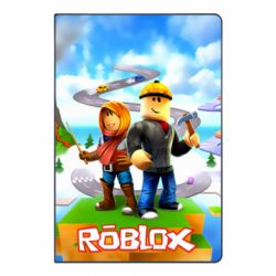 Блокнот с принто Roblox backraund game mapa - PrintSalon