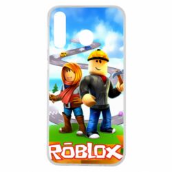 Чехол для Samsung M30 Roblox backraund game mapa - PrintSalon