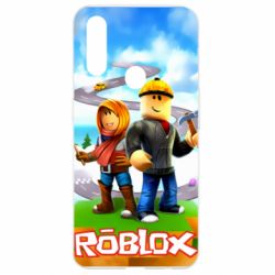 Чехол для Oppo A31 Roblox backraund game mapa - PrintSalon
