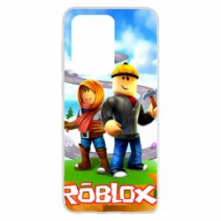 Чехол для Samsung S20 Ultra Roblox backraund game mapa - PrintSalon