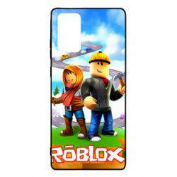 Чохол для Samsung Note 20 Roblox backraund game mapa
