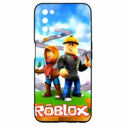 Чехол для Oppo A52/A72/A92 Roblox backraund game mapa