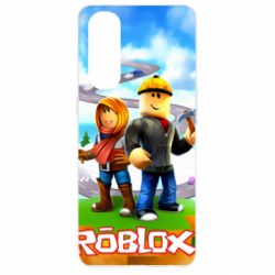 Чехол для Oppo Reno 4 Pro Roblox backraund game mapa - PrintSalon