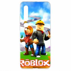 Чехол для Xiaomi Mi10/10 Pro Roblox backraund game mapa - PrintSalon