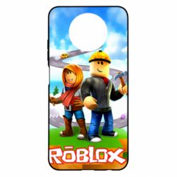 Чехол для Xiaomi Redmi Note 9 5G/Redmi Note 9T Roblox backraund game mapa - PrintSalon
