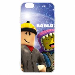 Чехол для iPhone 6/6S Roblox characters - PrintSalon