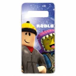 Чехол для Samsung S10+ Roblox characters - PrintSalon