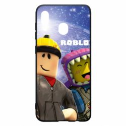 Чехол для Samsung A20 Roblox characters - PrintSalon