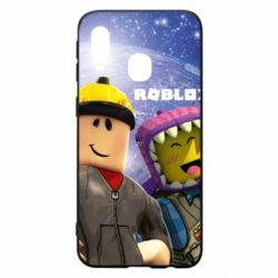 Чехол для Samsung A40 Roblox characters - PrintSalon