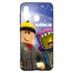 Чехол для Samsung A60 Roblox characters - PrintSalon