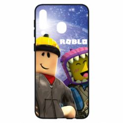 Чехол для Samsung M30 Roblox characters - PrintSalon