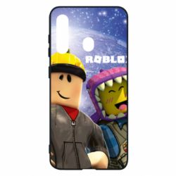 Чехол для Samsung M40 Roblox characters - PrintSalon