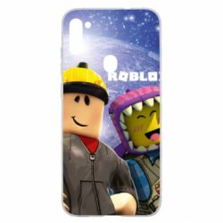 Чехол для Samsung A11/M11 Roblox characters - PrintSalon