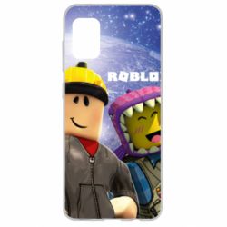 Чехол для Samsung A31 Roblox characters - PrintSalon
