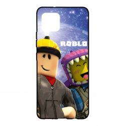 Чехол для Samsung A42 5G Roblox characters - PrintSalon