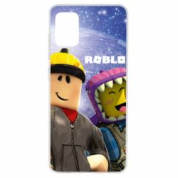 Чехол для Samsung A51 Roblox characters - PrintSalon