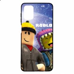 Чехол для Samsung M51 Roblox characters - PrintSalon