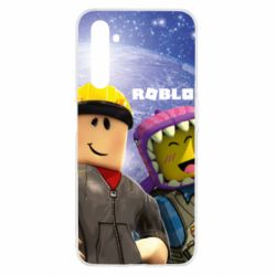 Чехол для Realme 6 Roblox characters - PrintSalon