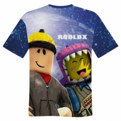 Мужская футболка 3D Roblox characters - PrintSalon