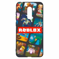 Чехол для Xiaomi Pocophone F1 Roblox frames - PrintSalon