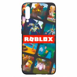Чехол для Samsung A70 Roblox frames - PrintSalon