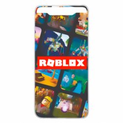 Чехол для Samsung A80 Roblox frames - PrintSalon