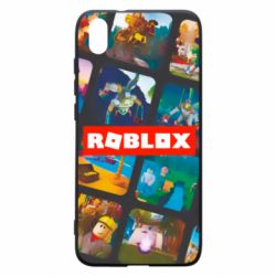 Чехол для Xiaomi Redmi 7A Roblox frames - PrintSalon